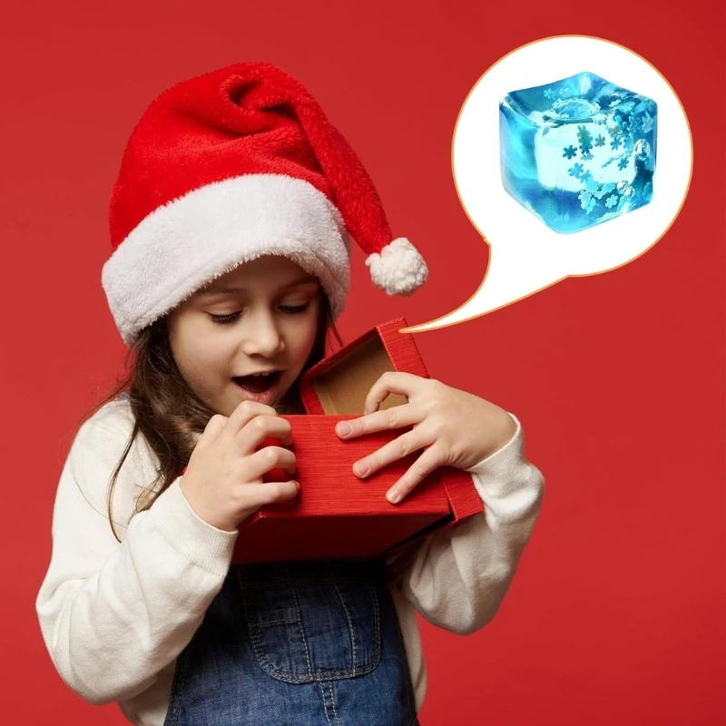 Joyoclan Gniotek Squishy Ice Cube Antistresinis sensorinis atsipalaidavimo žaislas XXL