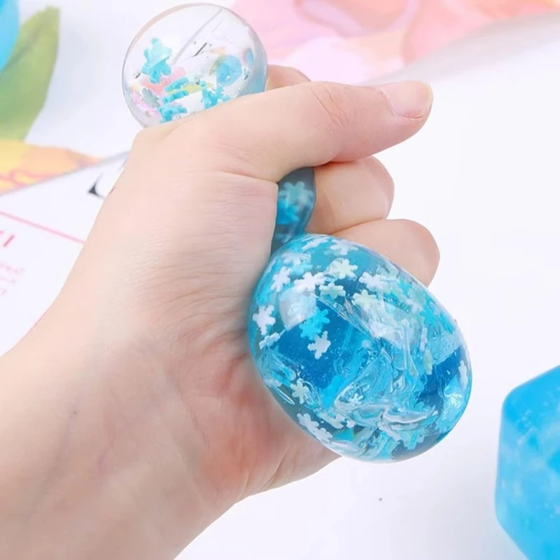 Joyoclan Gniotek Squishy Ice Cube Antistresinis sensorinis atsipalaidavimo žaislas XXL