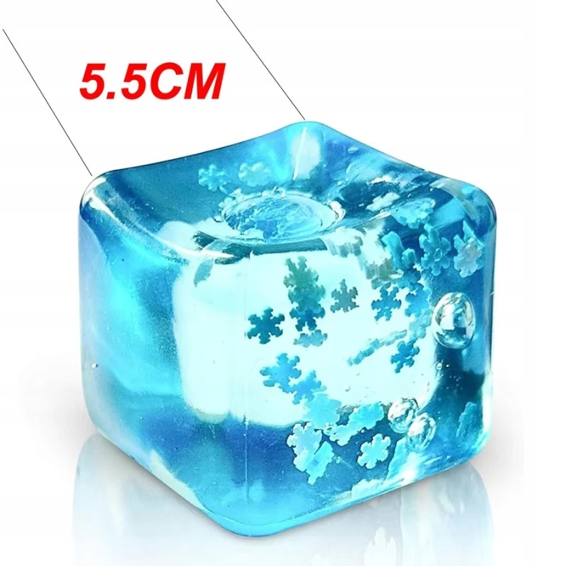 Joyoclan Gniotek Squishy Ice Cube Antistresinis sensorinis atsipalaidavimo žaislas XXL