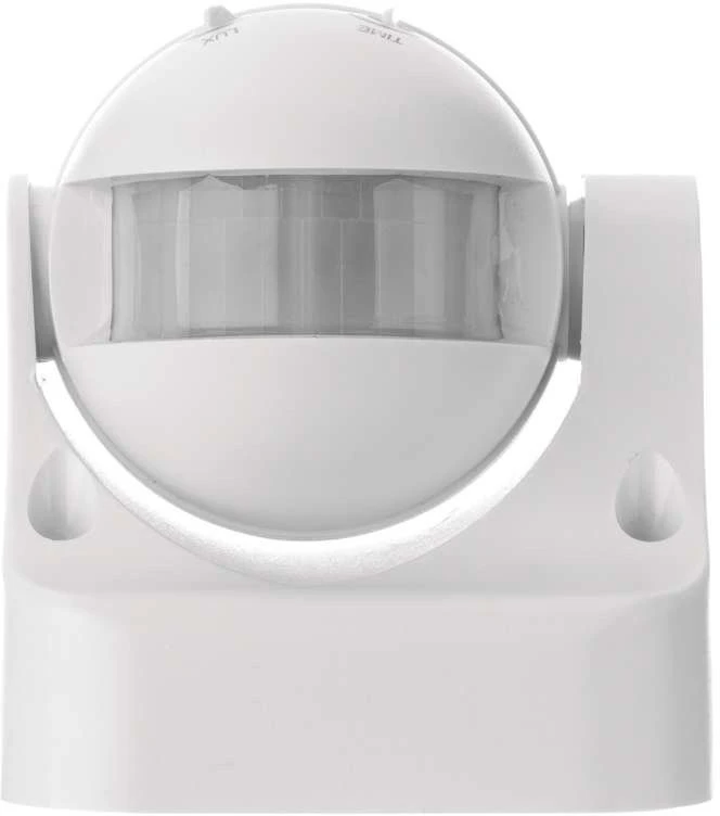 Judesių jutiklis Emos 1200W/180gr/12m/IP44 juodas