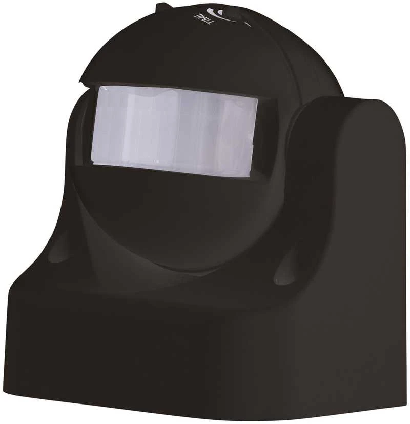 Judesių jutiklis Emos 1200W/180gr/12m/IP44 juodas