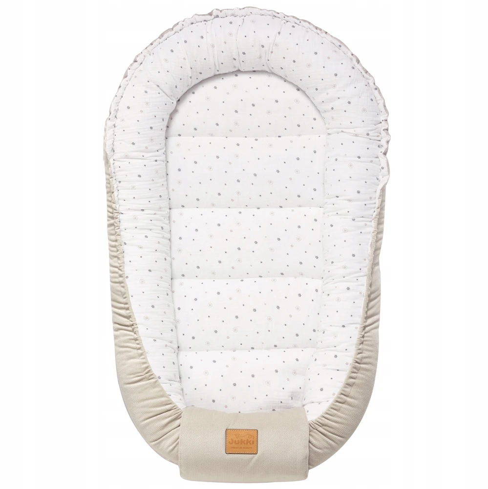 Jukki BABY COCOON NEST Patogus muslino vytinys