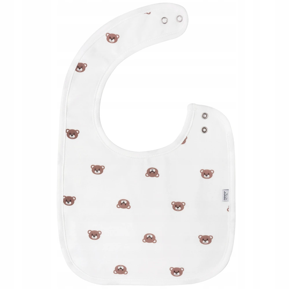 JUKKI COTTON BIB MULTI-PACK COTTON BIB 3 vnt.