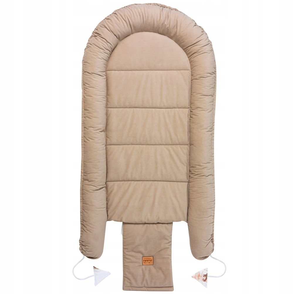 JUKKI LARGE COCOON XXL ĮVYNĖLIS KŪDIKIUI 65x120CM MEDVILNINĖS VELVETAS