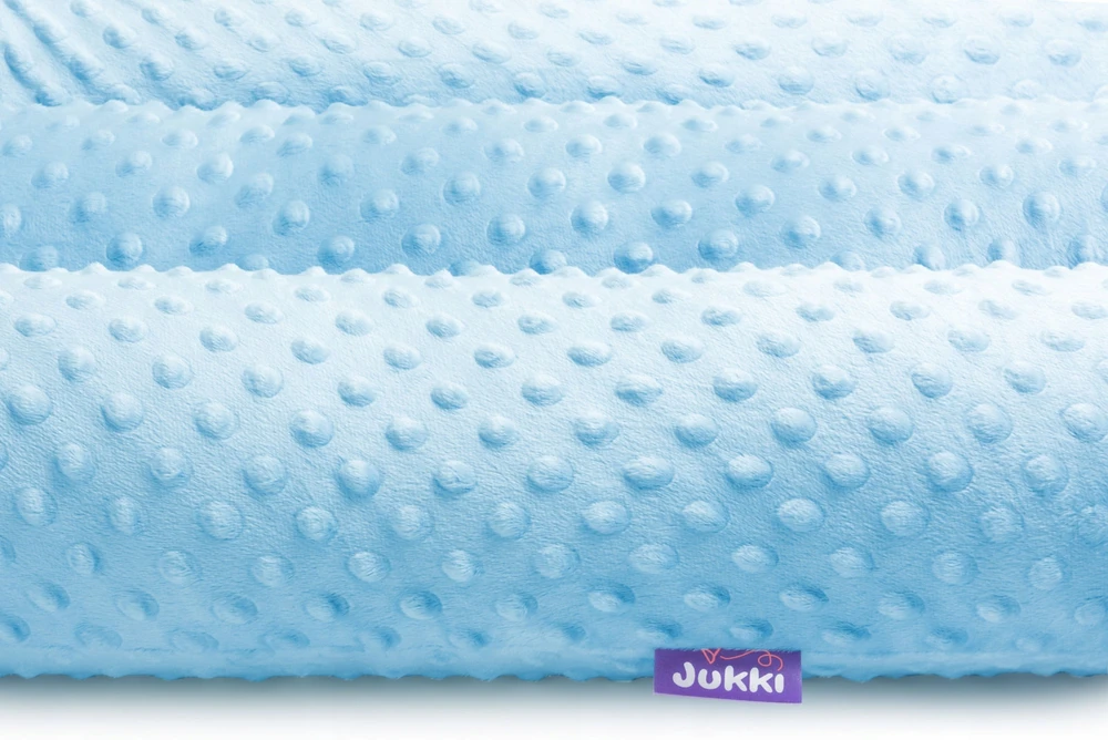 Jukki Ochraniacz Do Łóżeczka 300c Medvilnė BŁĘKITNY MINKY