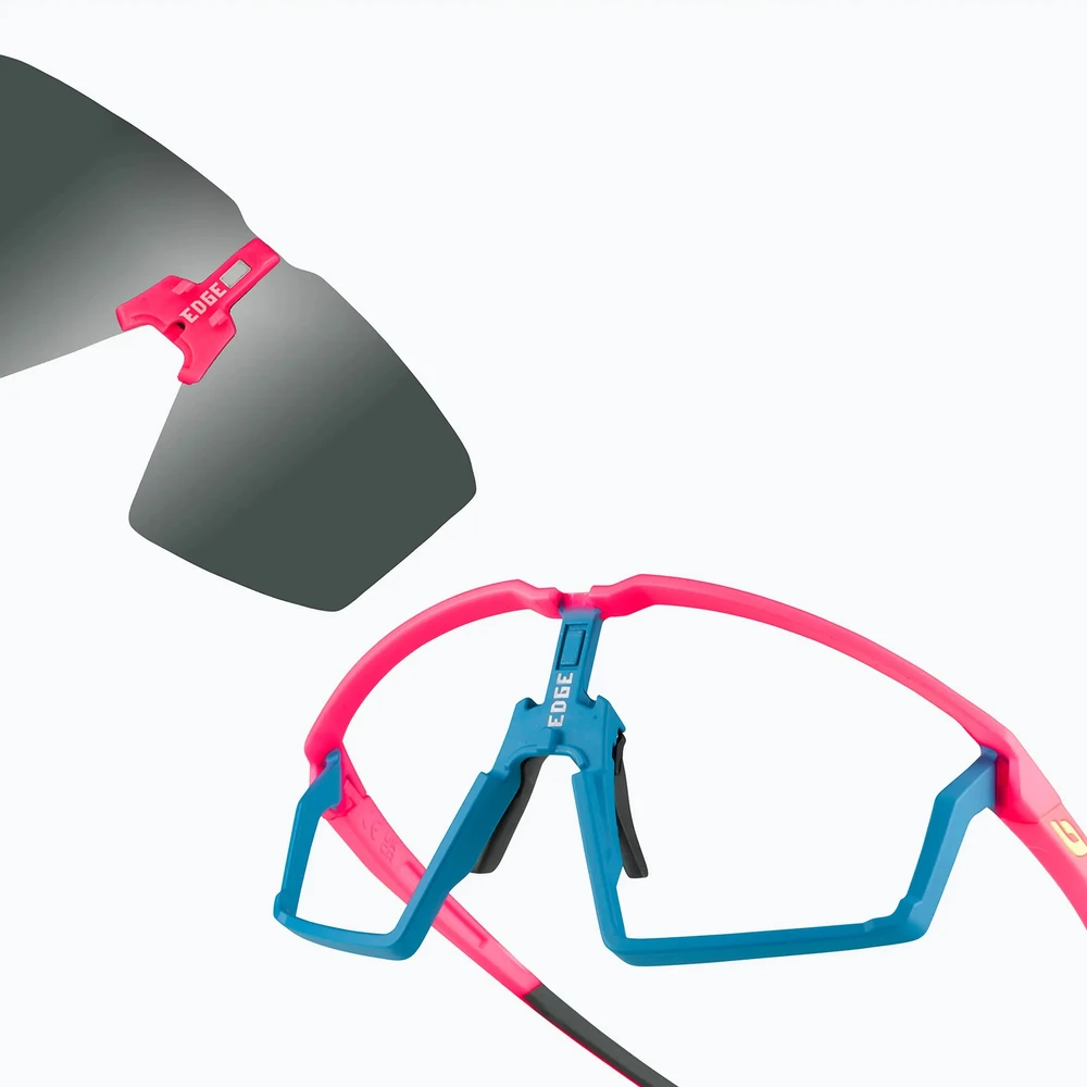 Julbo Edge Spectron 3 akiniai, fluorescenciniai rožiniai-mėlyni