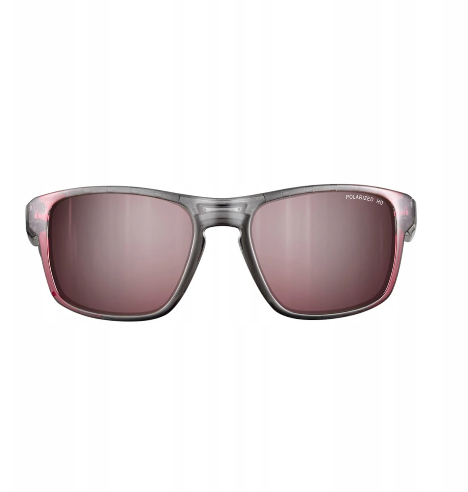 Prancūzija Julbo Shield M pilkas/fluo pink SP HD 3 polarized saulės akiniai