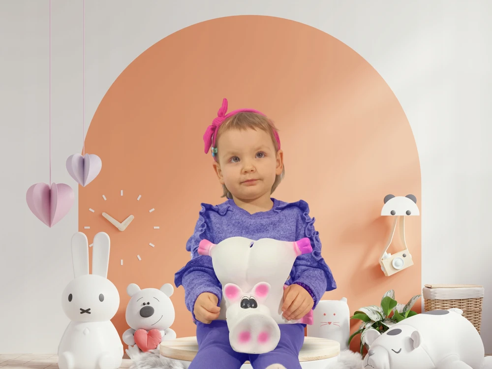 Juliette BALTA skarbonka DO ROBICIA keramikinė Didelė XL POJEMNA śmieszna vaikams