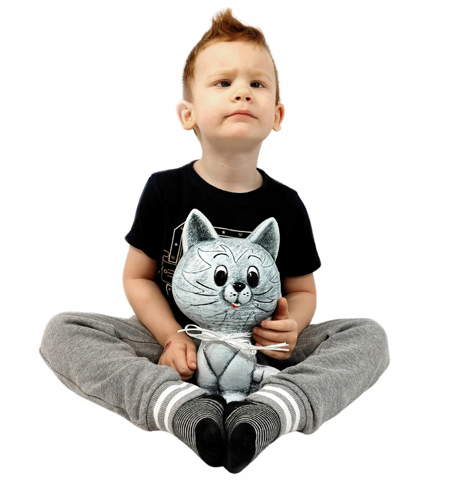 Juliette CAT Piggy bank, įlaužiamas, didelis ir erdvus, NE ATIDARYMAS, XXL taupyklė