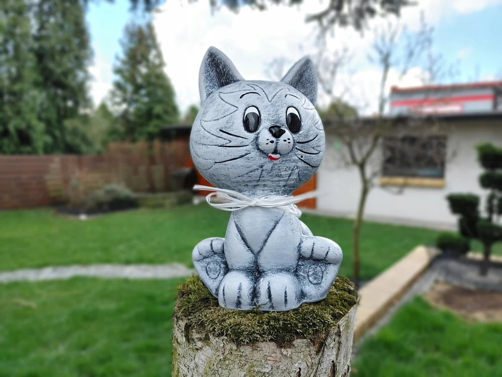 Juliette CAT Piggy bank, įlaužiamas, didelis ir erdvus, NE ATIDARYMAS, XXL taupyklė