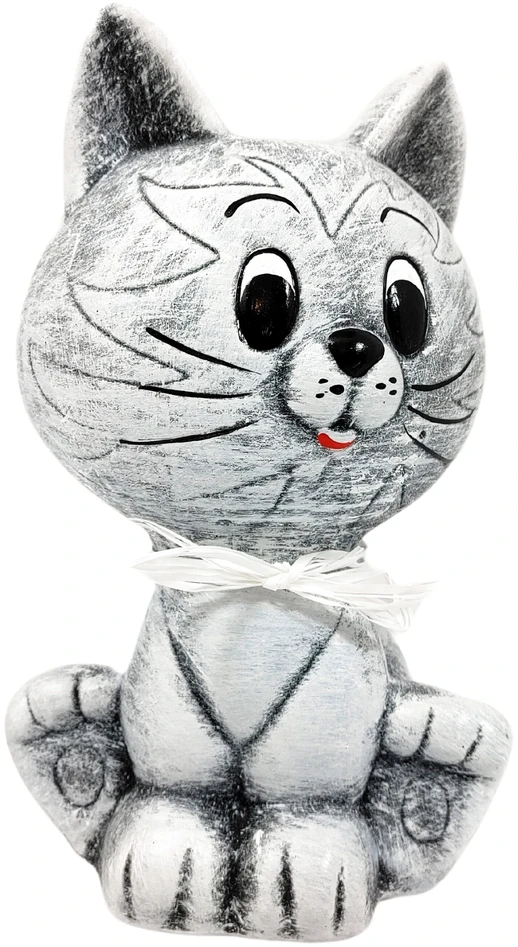 Juliette CAT Piggy bank, įlaužiamas, didelis ir erdvus, NE ATIDARYMAS, XXL taupyklė