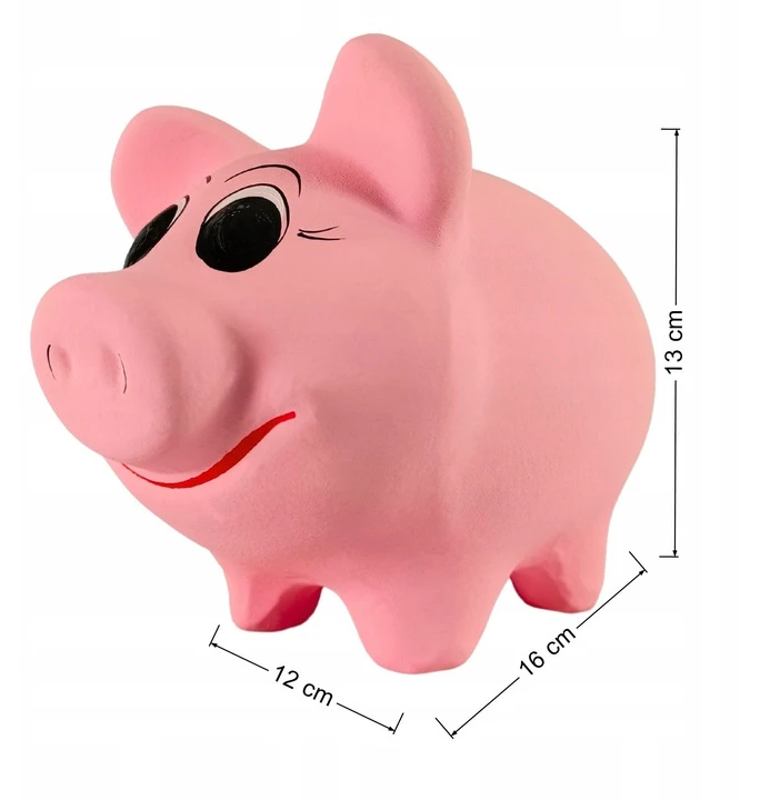 Juliette Piggy kastelė, talpi, originali, PAGAMINTI neatidarus, RAUŽINĖ