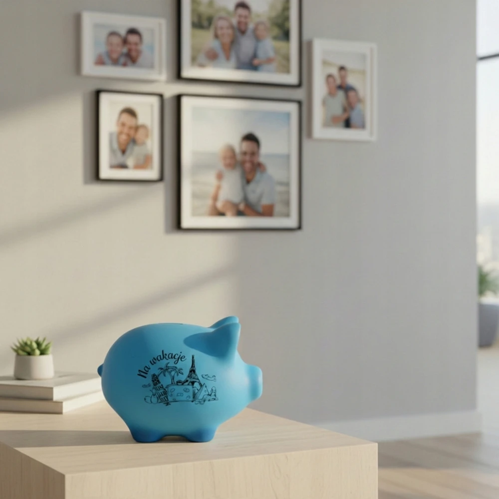 Juliette Skarbonka Z IMIENIEM dziecka PERSONALIZOWANA twój tekst CERAMICZNA duża XXL