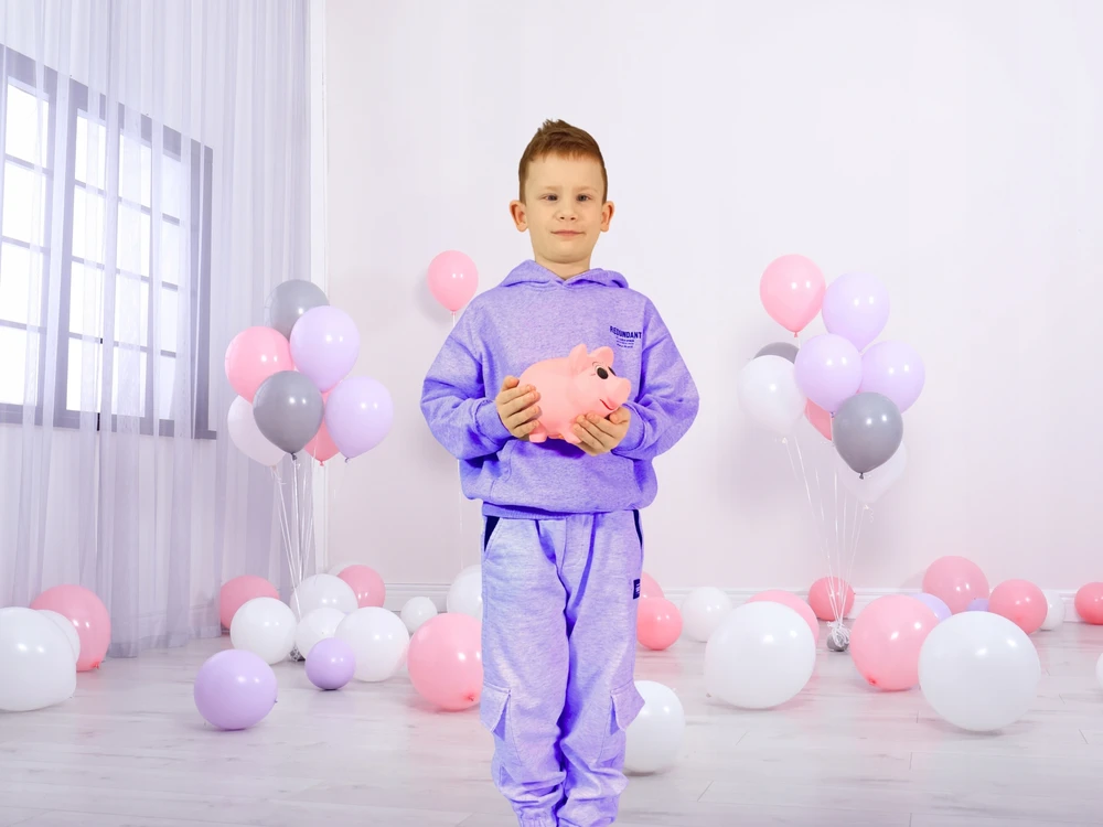 Juliette Skarbonka Z IMIENIEM grawerem dla chłopca dziewczynki PERSONALIZOWANA róż