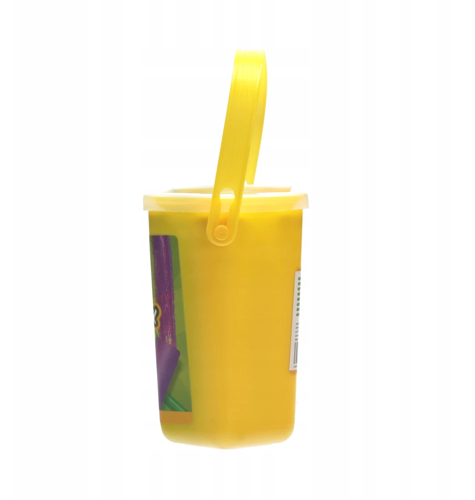 Jumbo spalvotos kreidos 10 vnt. kibirėlis CRICCO
