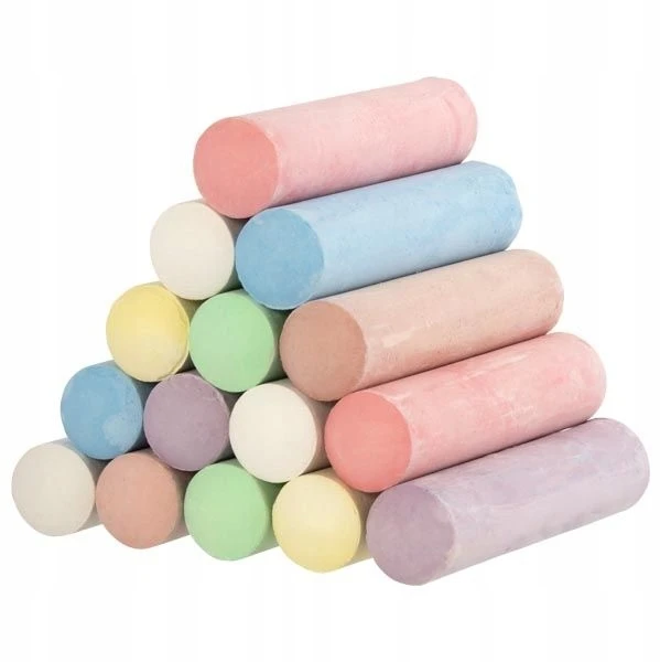 Jumbo spalvotos kreidos 20 vnt. kibirėlis CRICCO