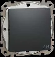 Schneider Electric Jungiklis SCHNEIDER Sedna Desing, 1klavišo, IP44, antracitas; SDD214101