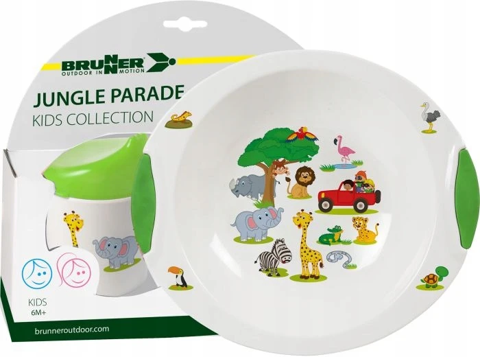 Jungle Baby 6M Brunner vaikiški indai