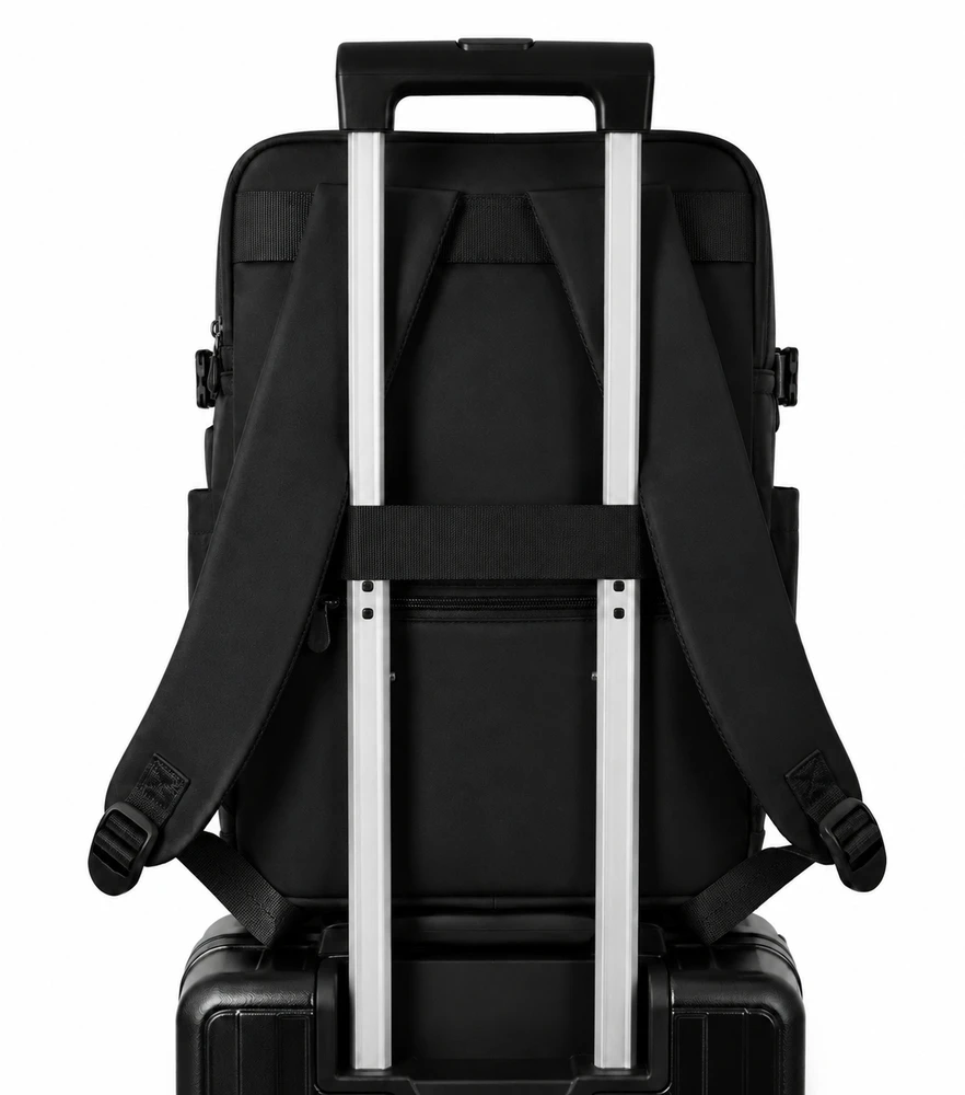 Juoda kuprinė rankinis bagažas 40x30x20 Ryanair Wizz Air salonas 20L