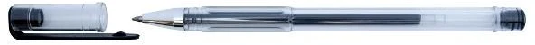 Juodas gelinis rašiklis D.rect 3006/2603, 0.3mm