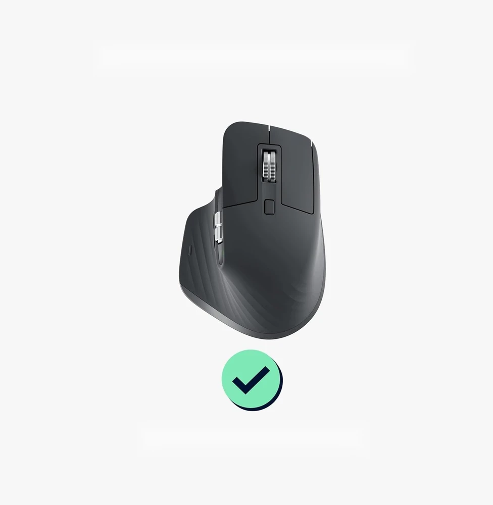 JUODOS GRIP ODINĖS ŽAIDIMŲ PELĖS NESLYDIMO KILIAI