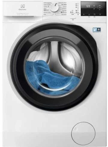 Skalbimo mašina Juodos spalvos skalbyklė su džiovinimu Electrolux EW8W261BG