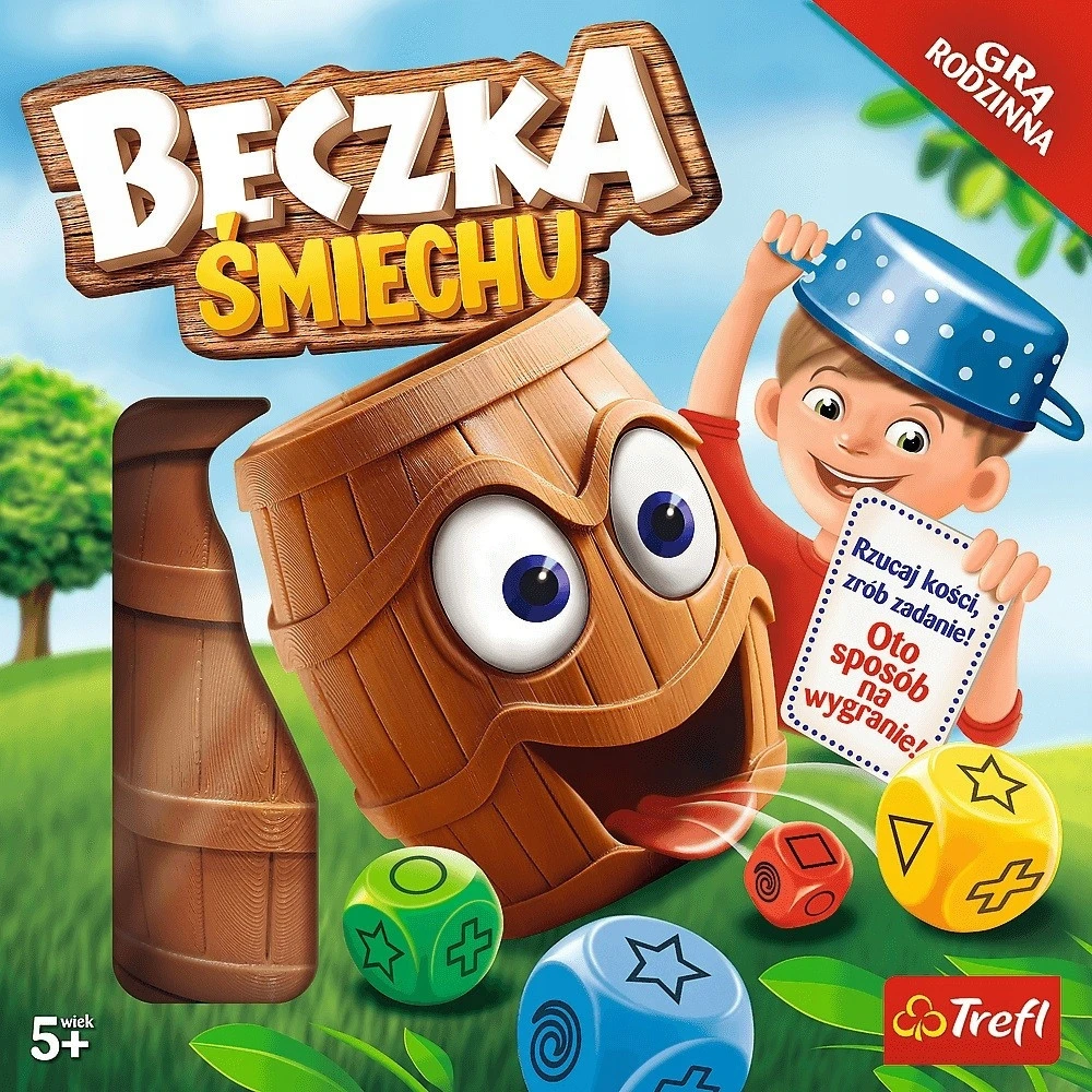 Trefl Stalo žaidimo Barrel Juoko, ENG