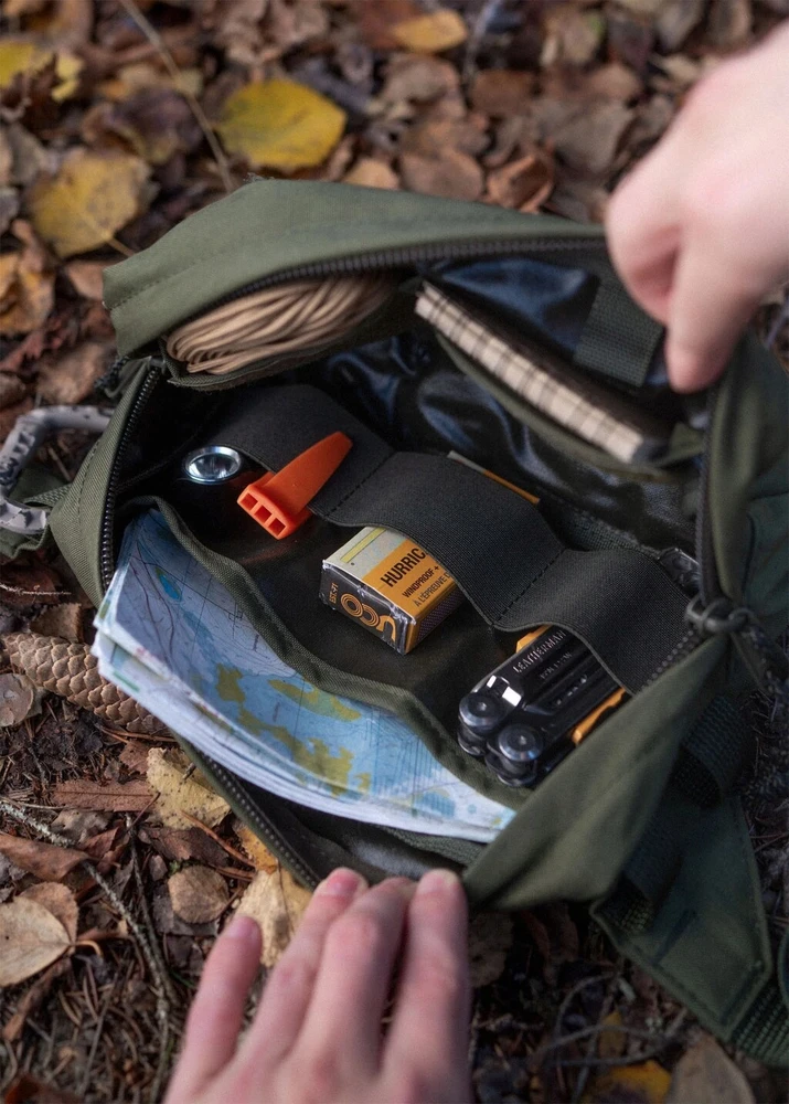Juosmens krepšys Savotta Suur-Kukkaro Hip Pack 2,6l - Žalias