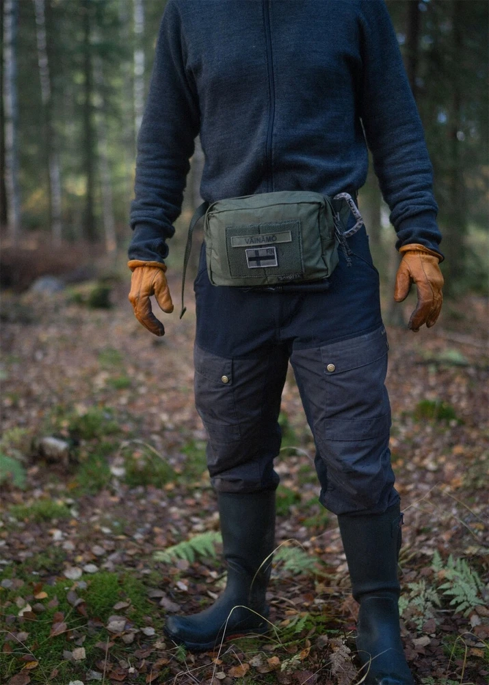 Juosmens krepšys Savotta Suur-Kukkaro Hip Pack 2,6l - Žalias