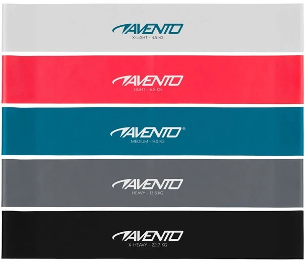 Juosta mankštai LATEX BAND (stipri) 120cm red