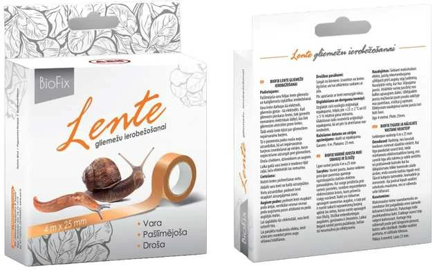 Juosta sraigėms riboti BIOFIX 4m