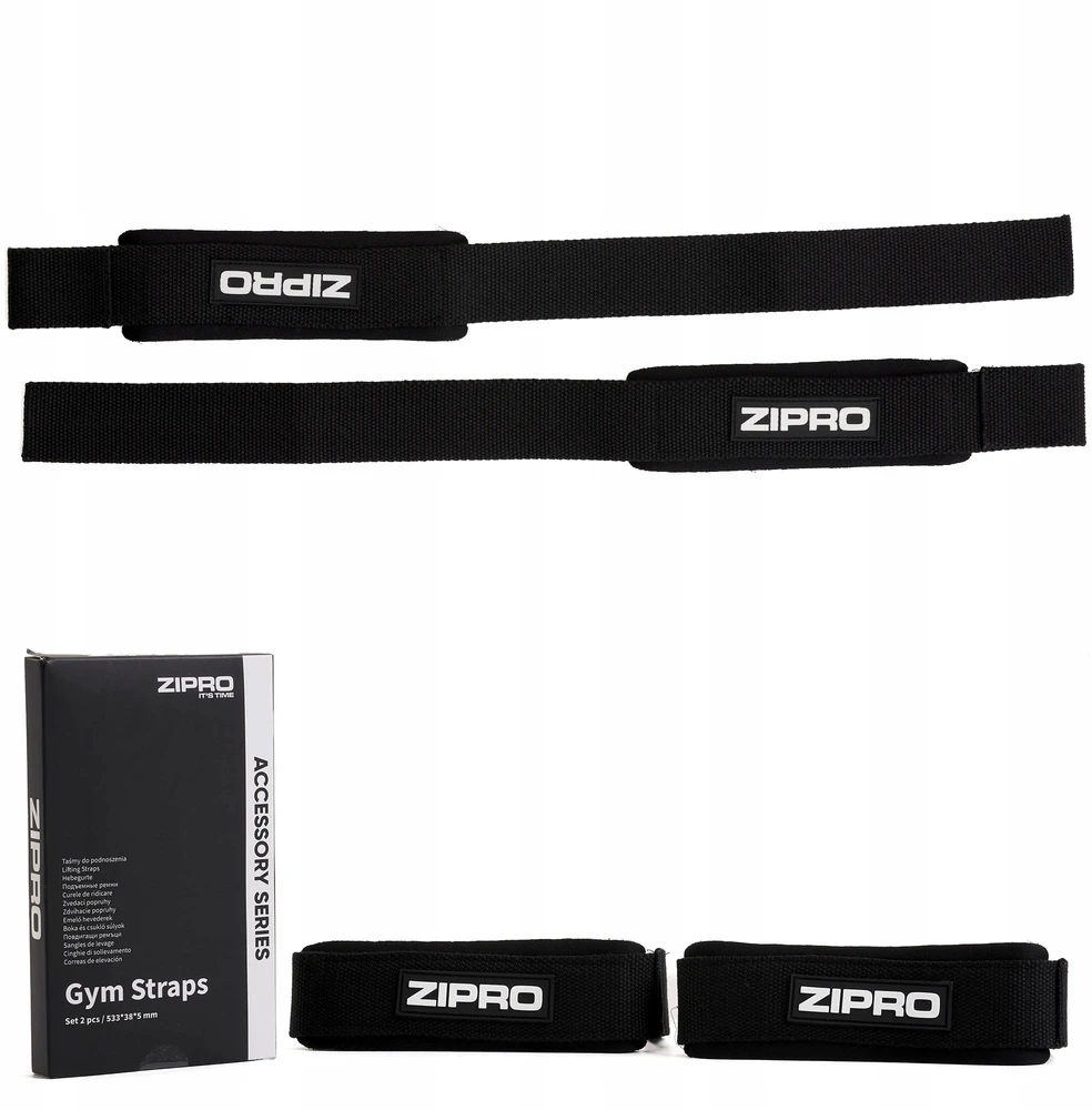 Juostos sunkumų kilnojimui Zipro Gym Straps 13112321