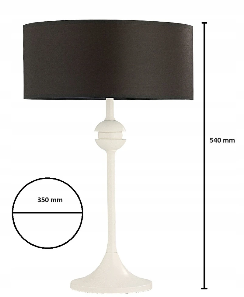 Jupiter KASZMIR klasyczna lampa gabinetowa balta 1194