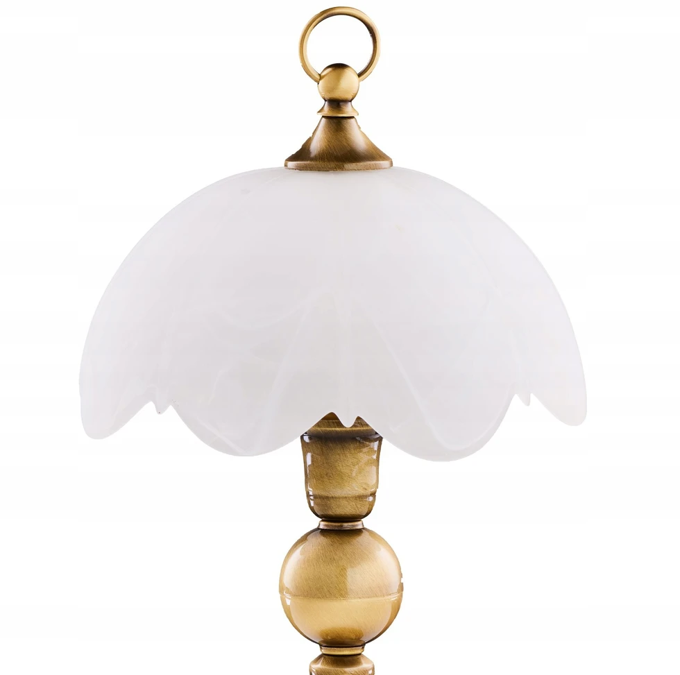 JUPITER klasyczna lampa biurkowa patynowana 0006