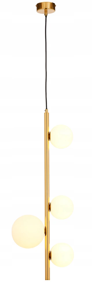 Jupiter Lampa sufitowa wisząca auksinė, kule do salonu sypialni przedpokoju - TAIDA 4