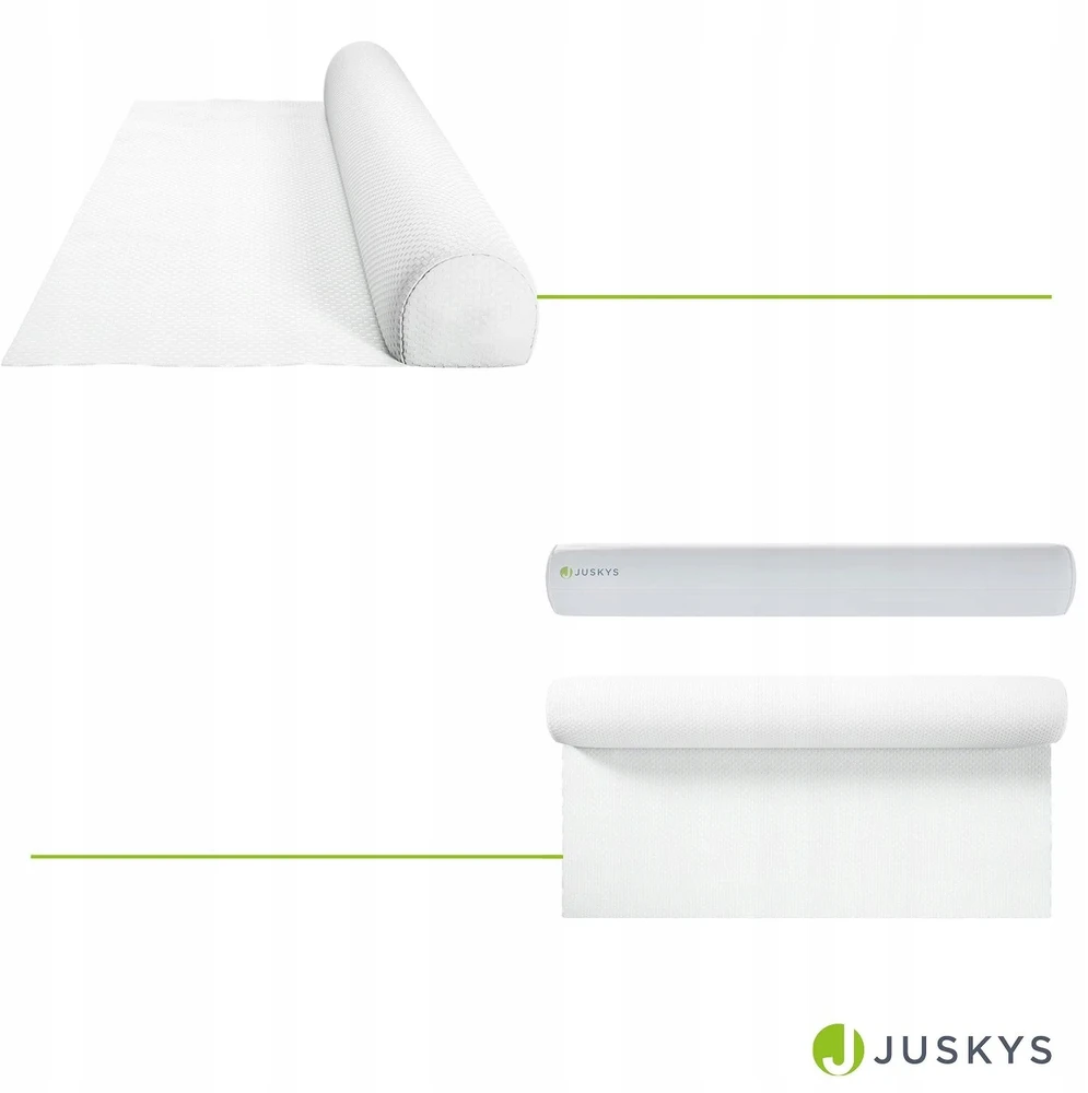 Juskys Pripučiamas lovos turėklas Louana 130x18x16 cm baltas