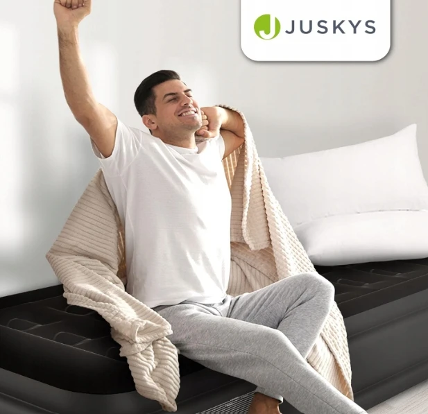 Juskys Savaime prisipučiantis pripučiamas čiužinys kempingo svečių lovos kilimėlis 191 x 91 x 44