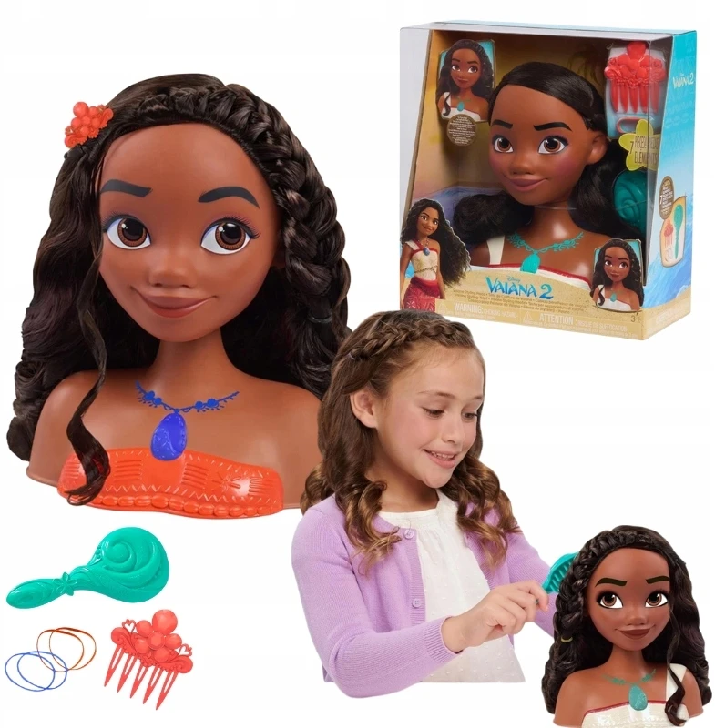 justplay DISNEY PRINCESS VAIANA 2 VANDENYNO LOBYS MOANA ŠUKUOJAMOJI STILIAVO GALVA