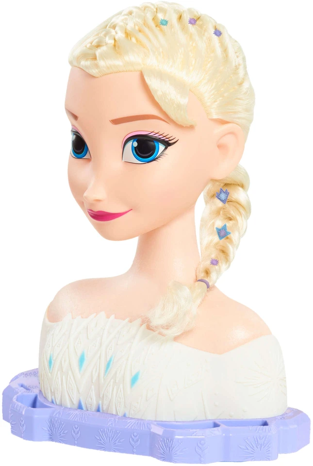 justplay Lėlės galva šukuosenoms Princesses Disney Frozen 2 Elsa