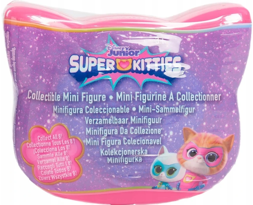 justplay Super Kitties Disney figūrėlė - staigmena, herojus katinėlis