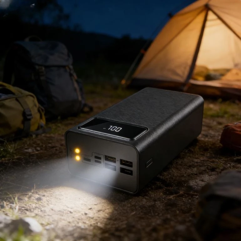 JYSafora greito įkrovimo maitinimo blokas 22,5 W 50 000 mAh USB-C USB-A PD3.0 QC3.0