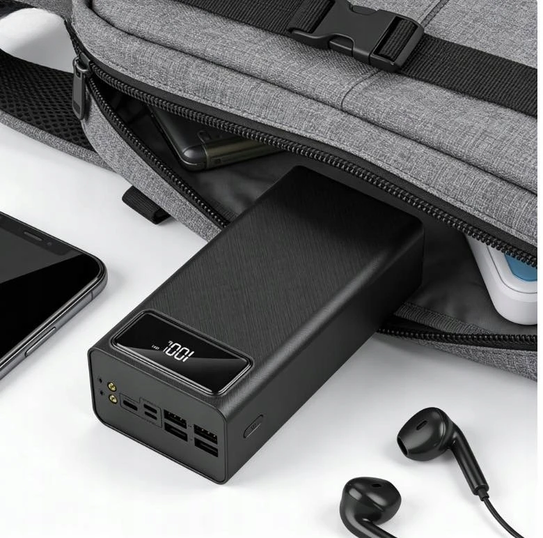 JYSafora greito įkrovimo maitinimo blokas 22,5 W 50 000 mAh USB-C USB-A PD3.0 QC3.0