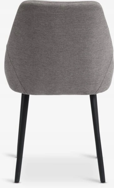 Jysk Minkšta smėlio kėdė juodomis kojomis, 85 cm