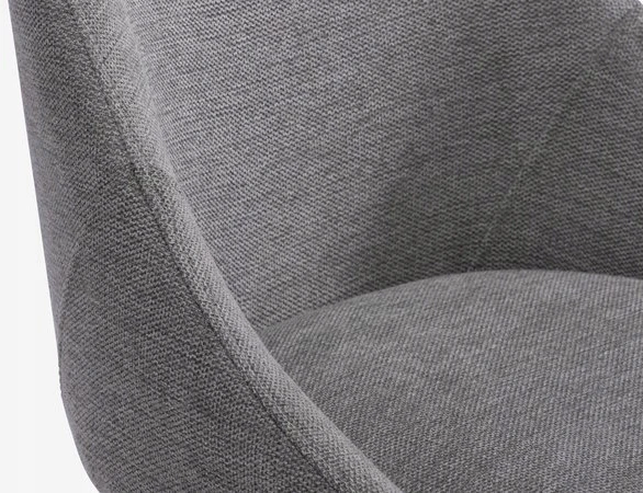 Jysk Minkšta smėlio kėdė juodomis kojomis, 85 cm