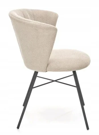 K-459 smėlio spalvos Halmar kėdė