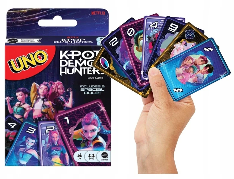 UNO kortos KPOP Demon Hunters
