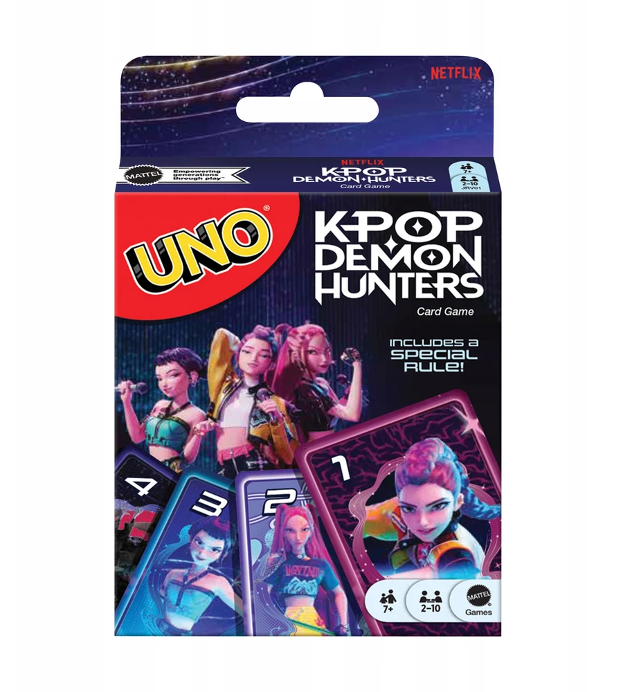 UNO kortos KPOP Demon Hunters