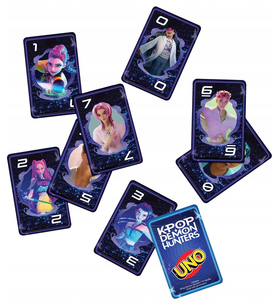 UNO kortos KPOP Demon Hunters