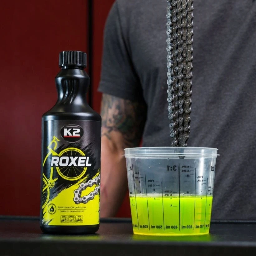 K2 ROXEL 1L panardinamasis dviračio grandinių valymo skystis