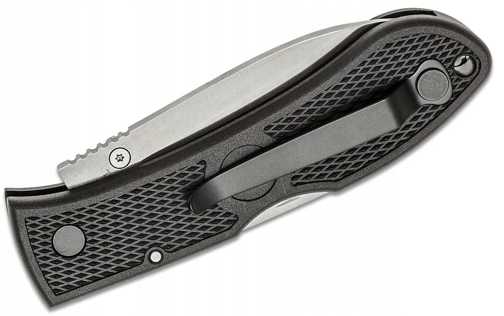 KA-BAR KB-4062 Dozier Hunter Juodas sulankstomas peilis 7,5 cm, juodas, Zytel